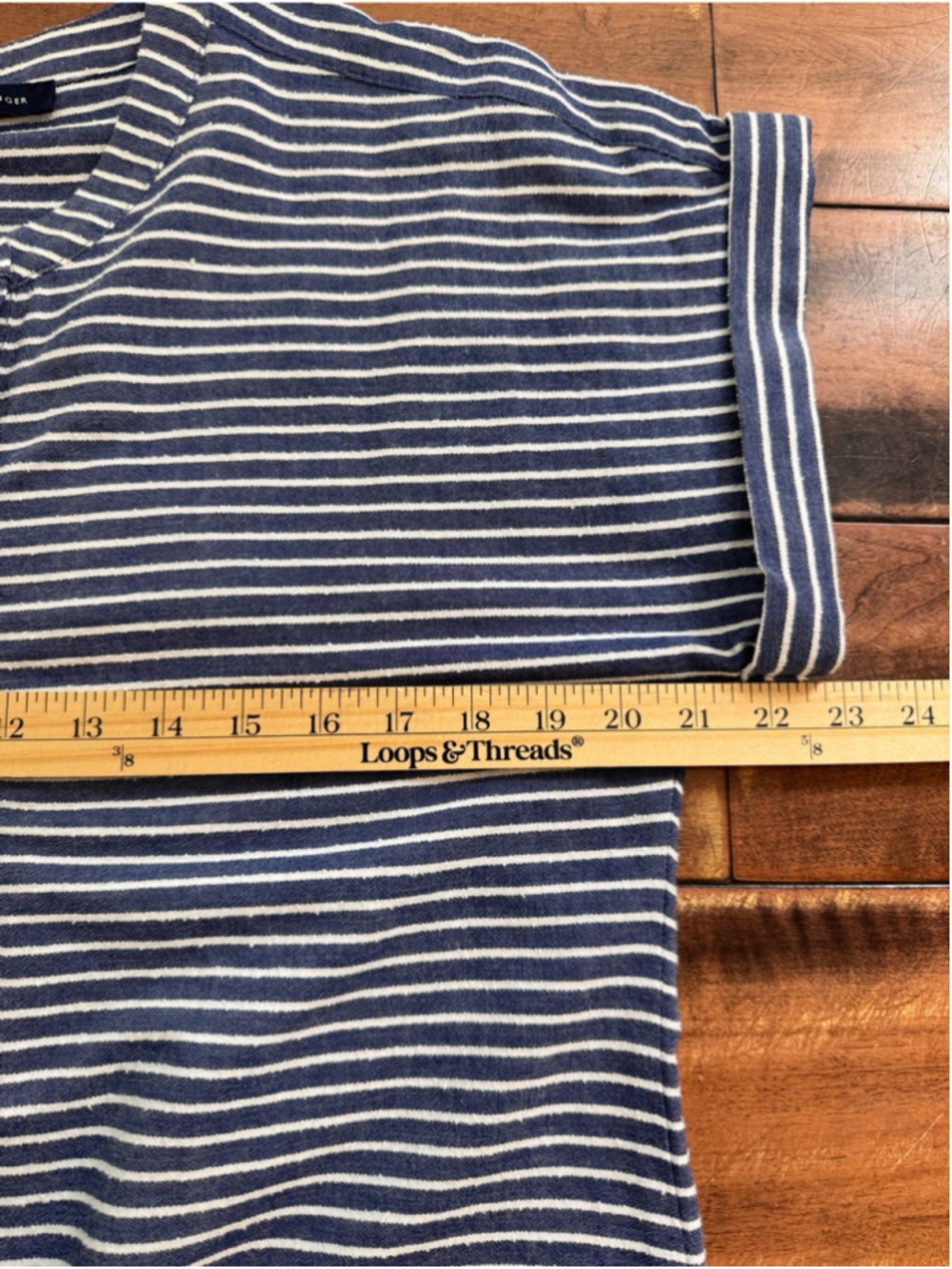 Tommy Hilfiger Nautical Stripe Ruffle Dress - Picture 9 of 10